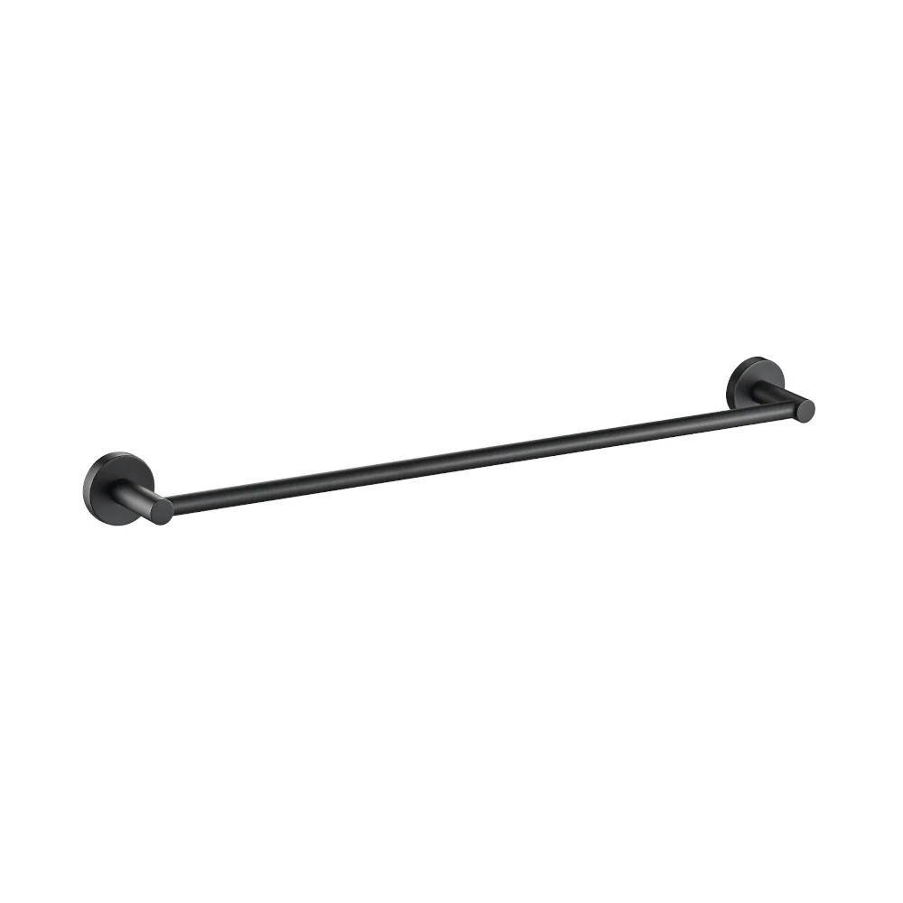 Hali 600 Gun Metal Single Towel Rail