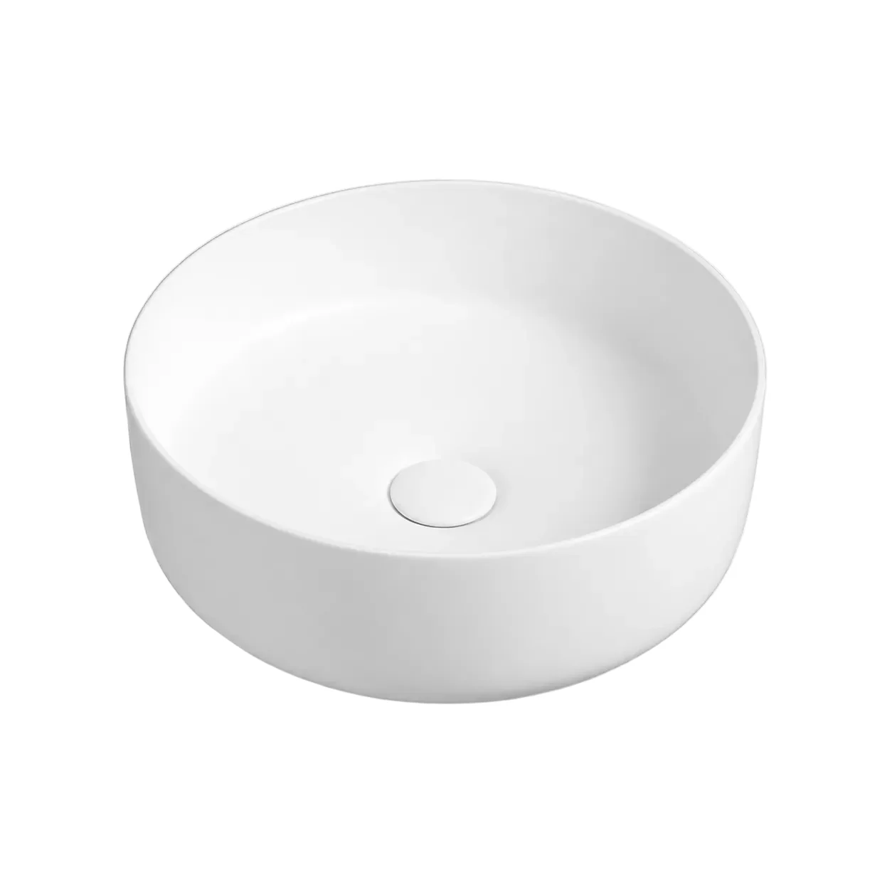 Halo 360 Gloss White Round Above Counter Basin
