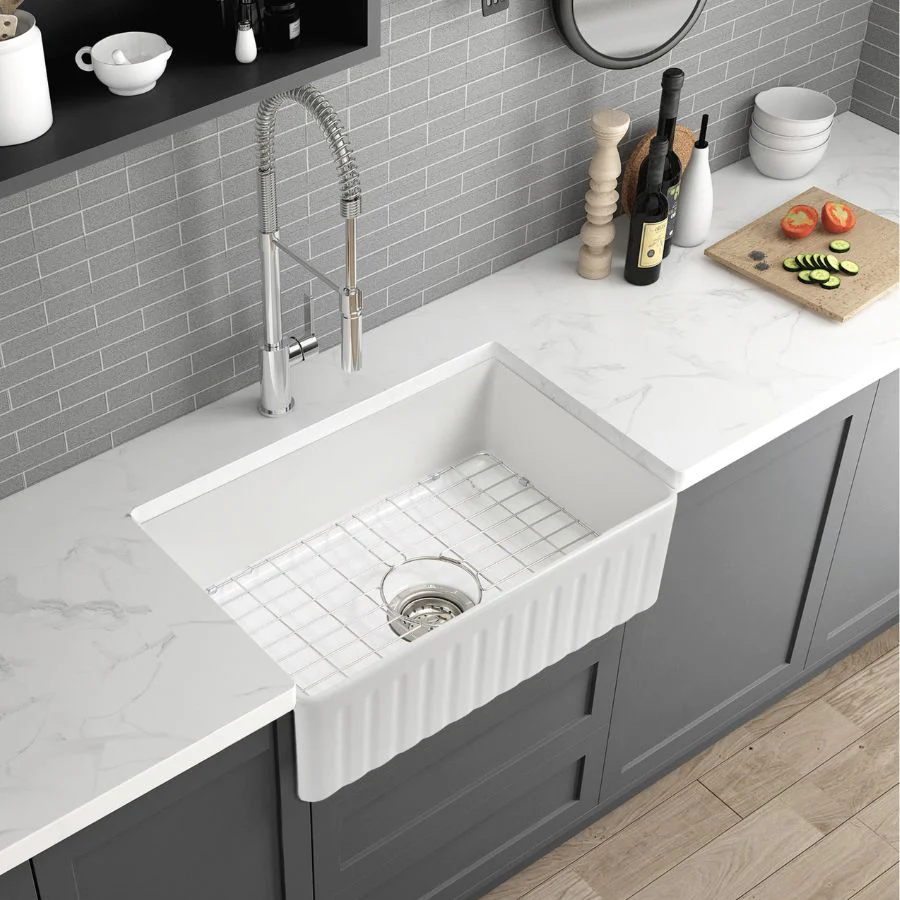 Harrington 610 Butler Kitchen & Laundry Sink - Image 6
