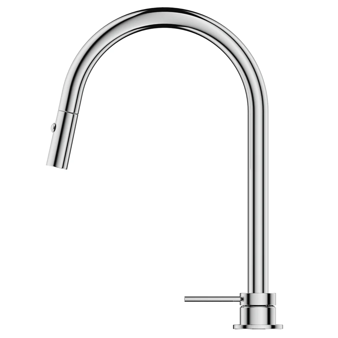 Mica Chrome Pull-Out Hob Mixer Set - Image 2