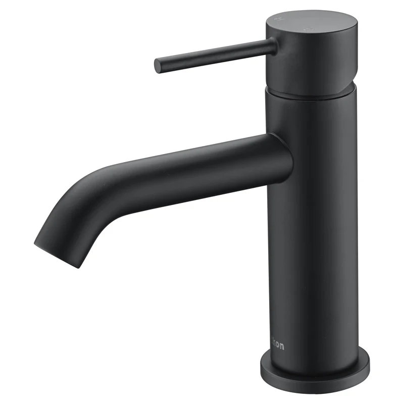 Ikon Hali Black Basin Mixer