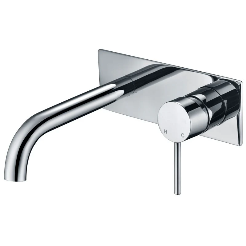 Ikon Hali Wall Basin Mixer/Bath Spout