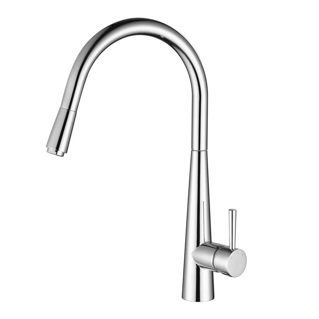 Kasper Chrome Pull Out Kitchen Mixer