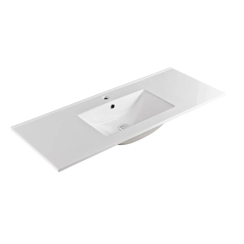 Kelsa 1200 Fluted Matte White Wall Hung Vanity - Image 8