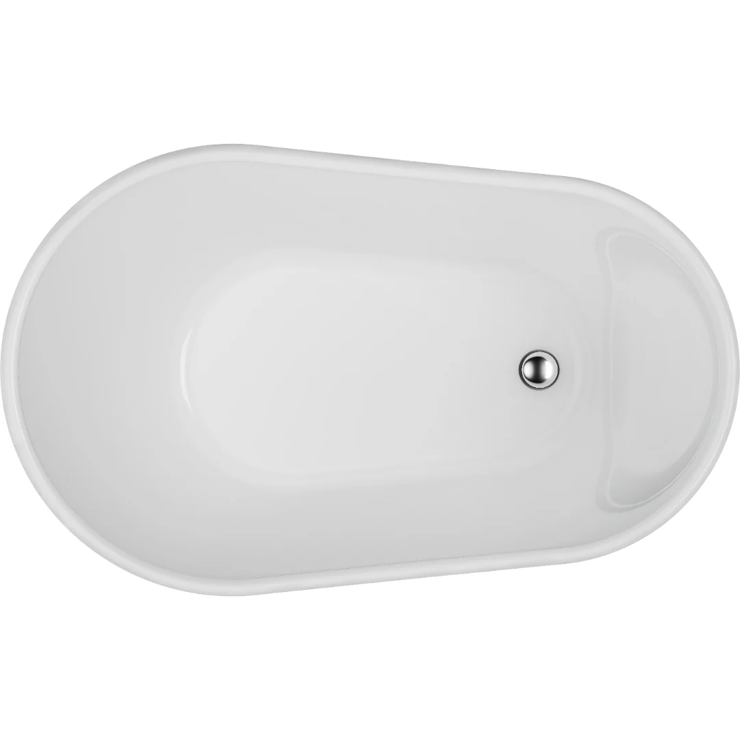 Kent 1300mm Japanese Soaking Freestanding Bath Tub - Image 5