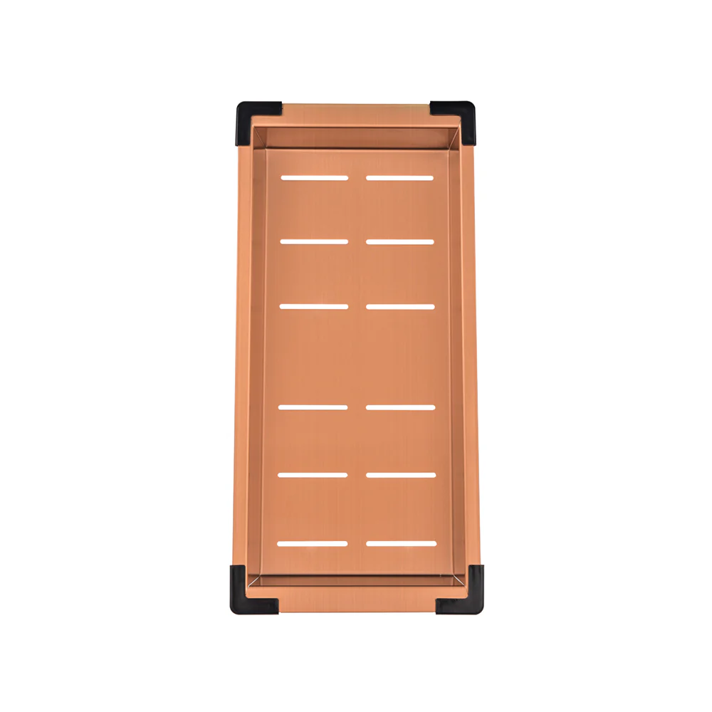Kitchen Sink Colander Insert - Brushed Copper - Image 2