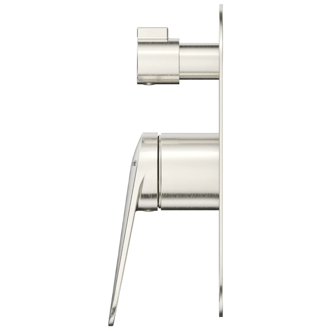 Lantra Brushed Nickel Shower Mixer Diverter - 1P - Trim Kit Only - Image 4