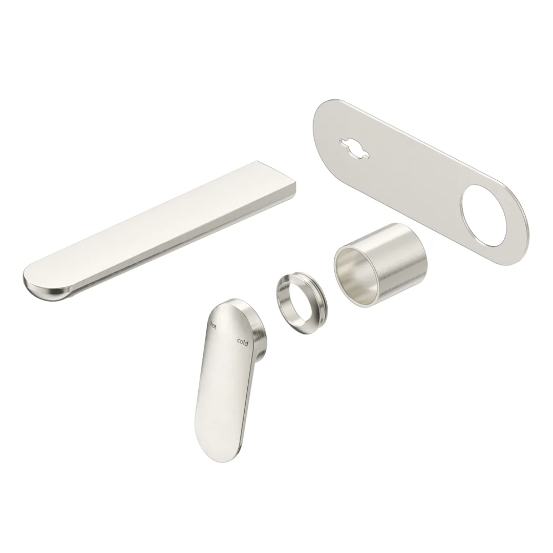 Lantra Brushed Nickel Wall-Spout Combo - 1P - Trim Kit Only - Image 2