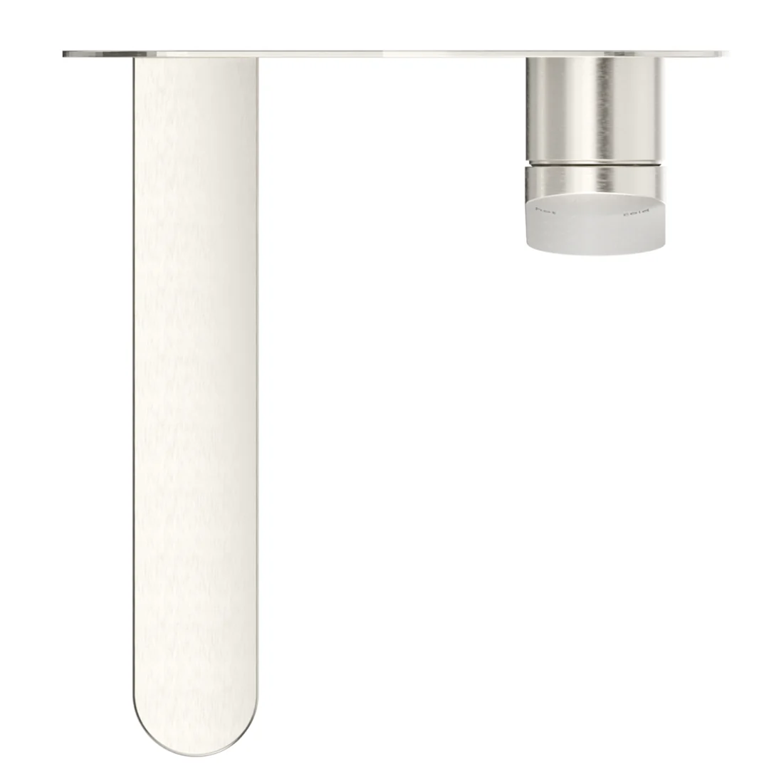 Lantra Brushed Nickel Wall-Spout Combo - 1P - Trim Kit Only - Image 4