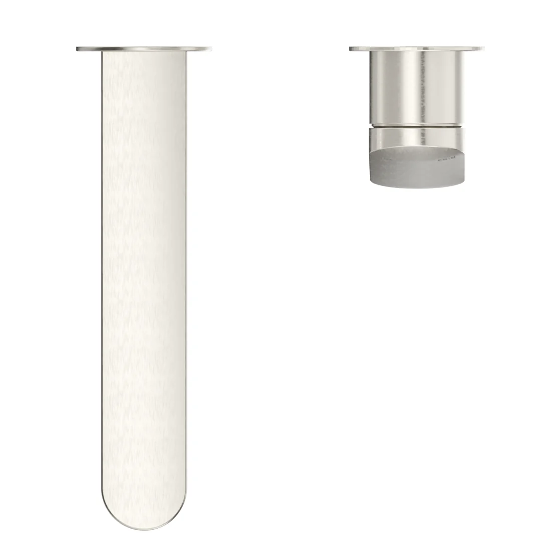 Lantra Brushed Nickel Wall-Spout Combo - 2P - Trim Kit Only - Image 4