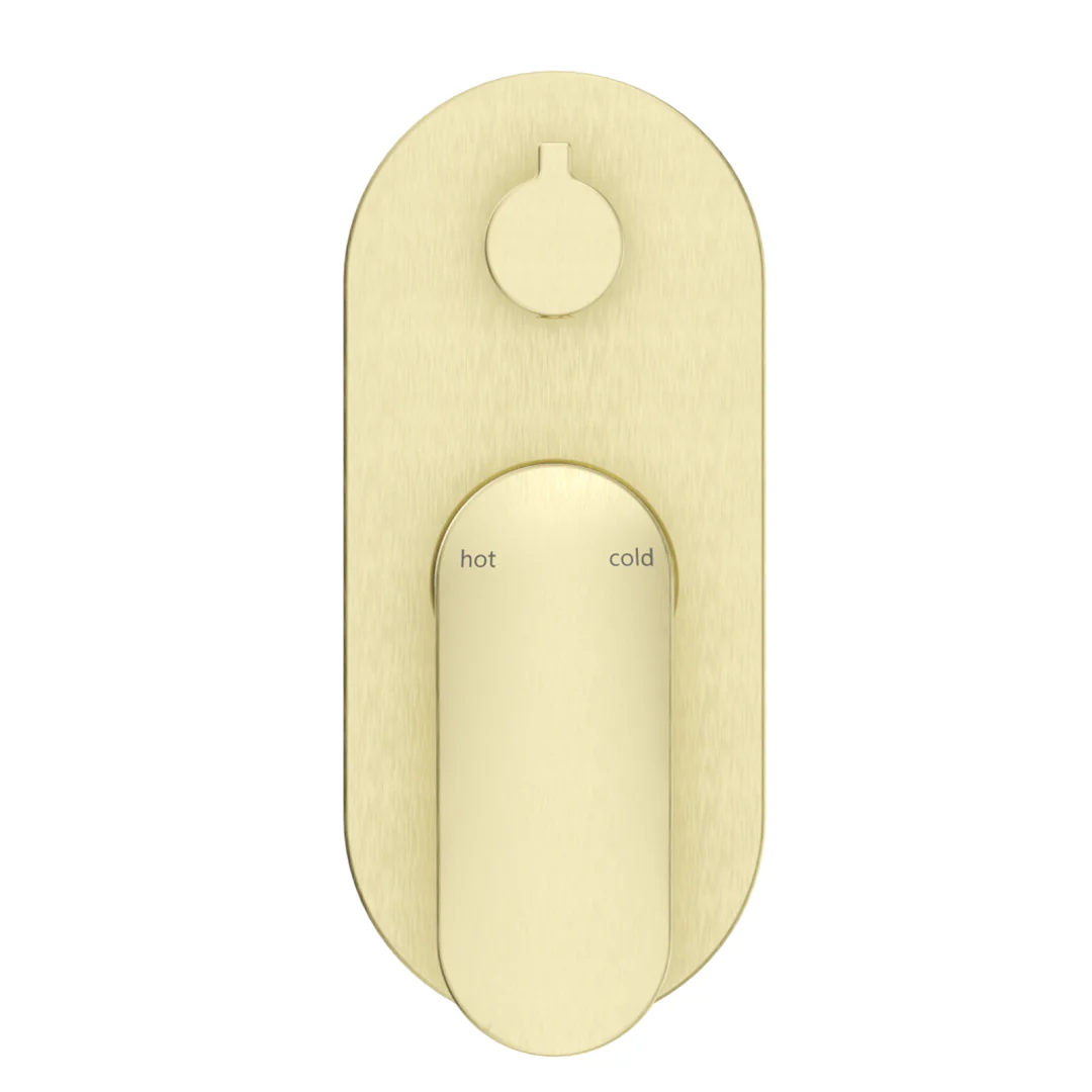 Lantra French Gold Shower Mixer Diverter - 1P - Trim Kit Only - Image 3