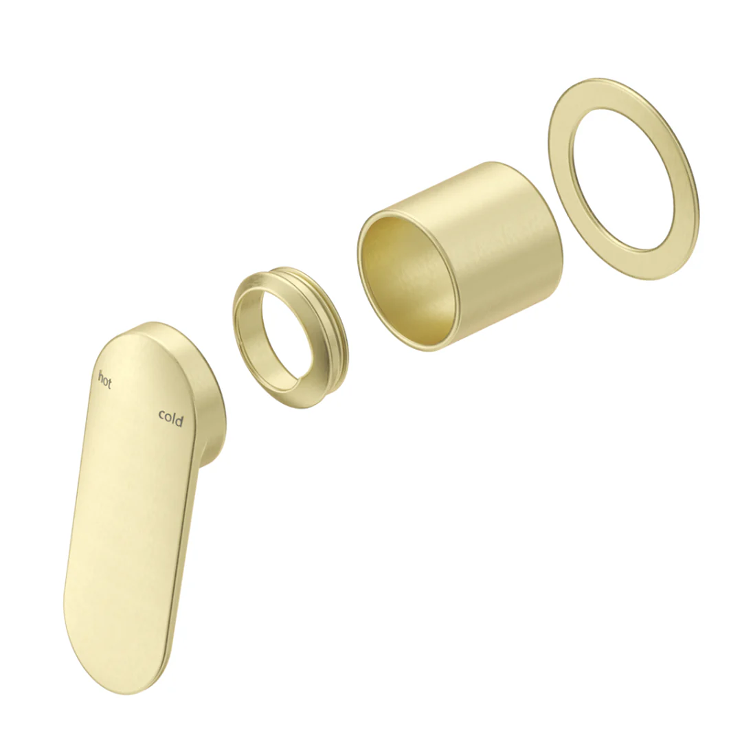 Lantra French Gold Shower Mixer - Round Plate - Trim Kit Only - Image 2