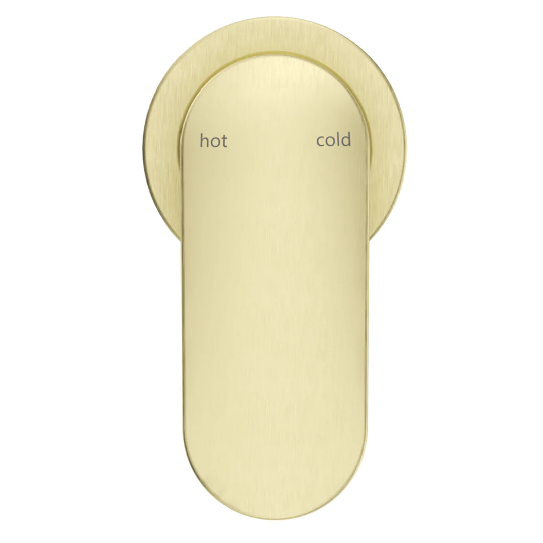 Lantra French Gold Shower Mixer - Round Plate - Trim Kit Only - Image 3