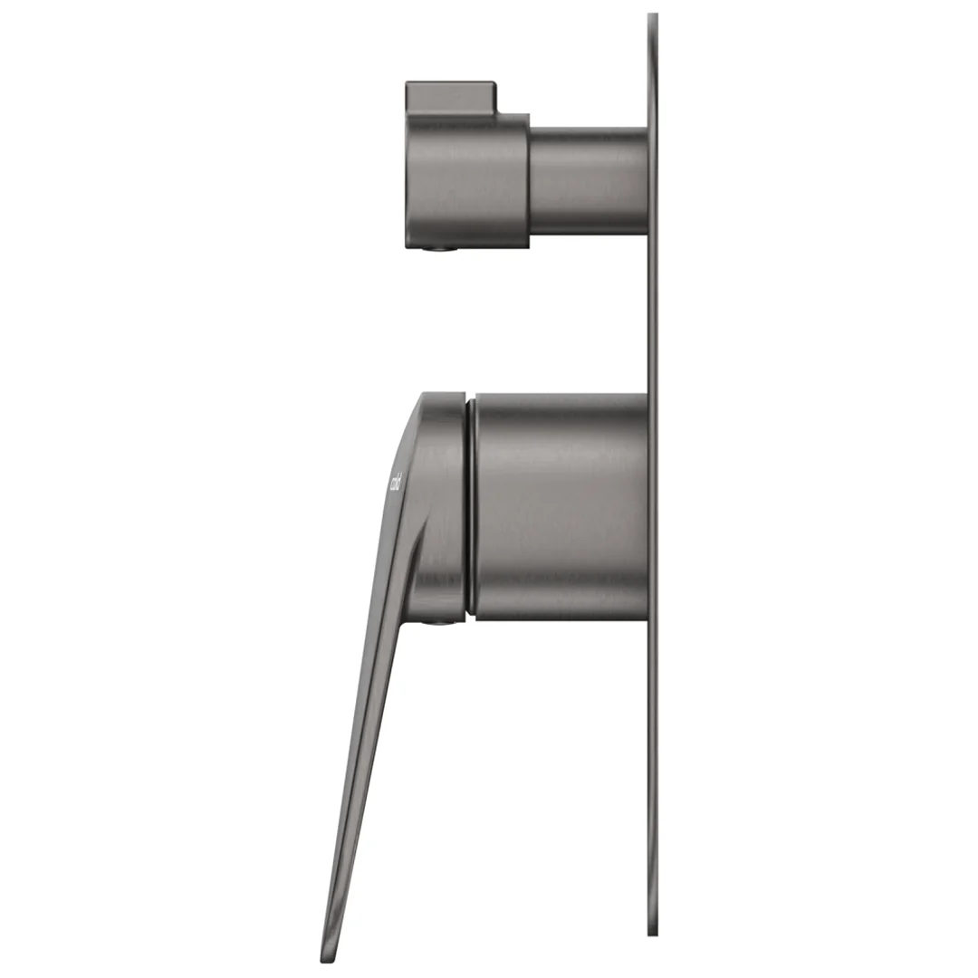 Lantra Gun Metal Shower Mixer Diverter - 1P - Trim Kit Only - Image 4
