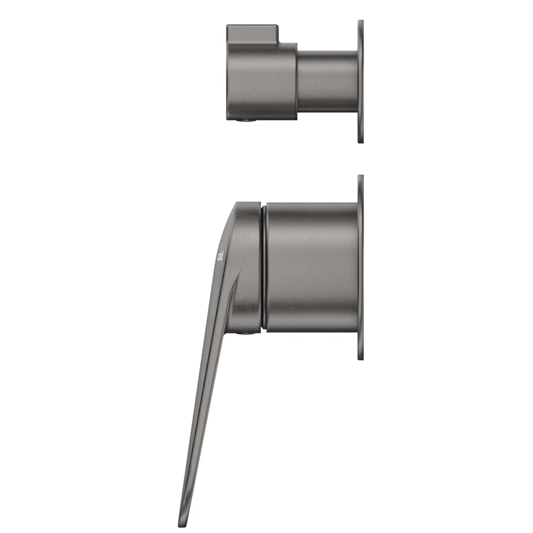 Lantra Gun Metal Shower Mixer Diverter - 2P - Trim Kit Only - Image 4