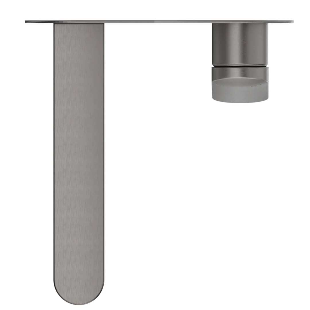 Lantra Gun Metal Wall-Spout Combo - 1P - Trim Kit Only - Image 4