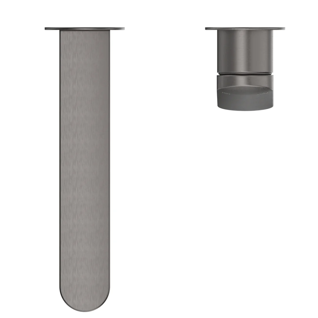 Lantra Gun Metal Wall-Spout Combo - 2P - Trim Kit Only - Image 4