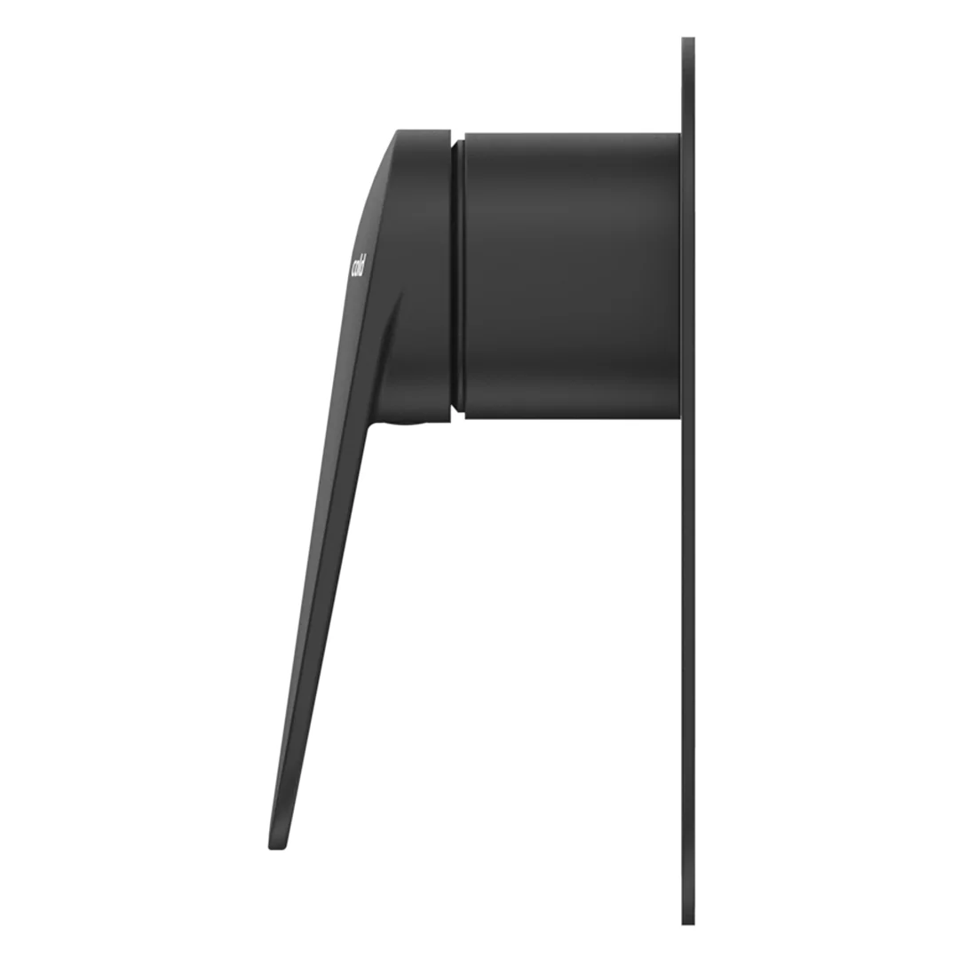Lantra Matte Black Shower Mixer - Oval Plate - Trim Kit Only - Image 4