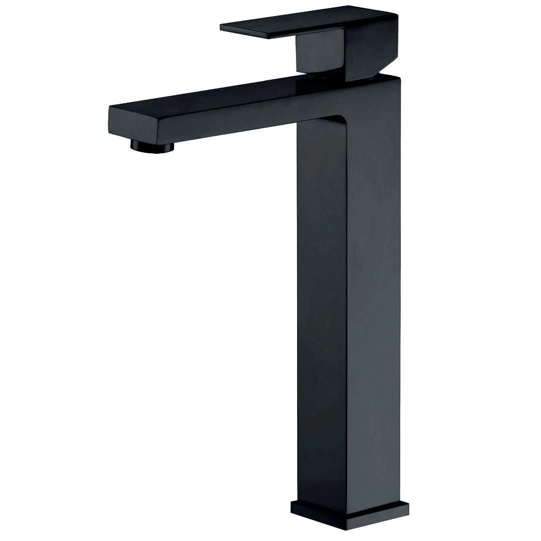 Luxury Matte Black Tall Basin Mixer