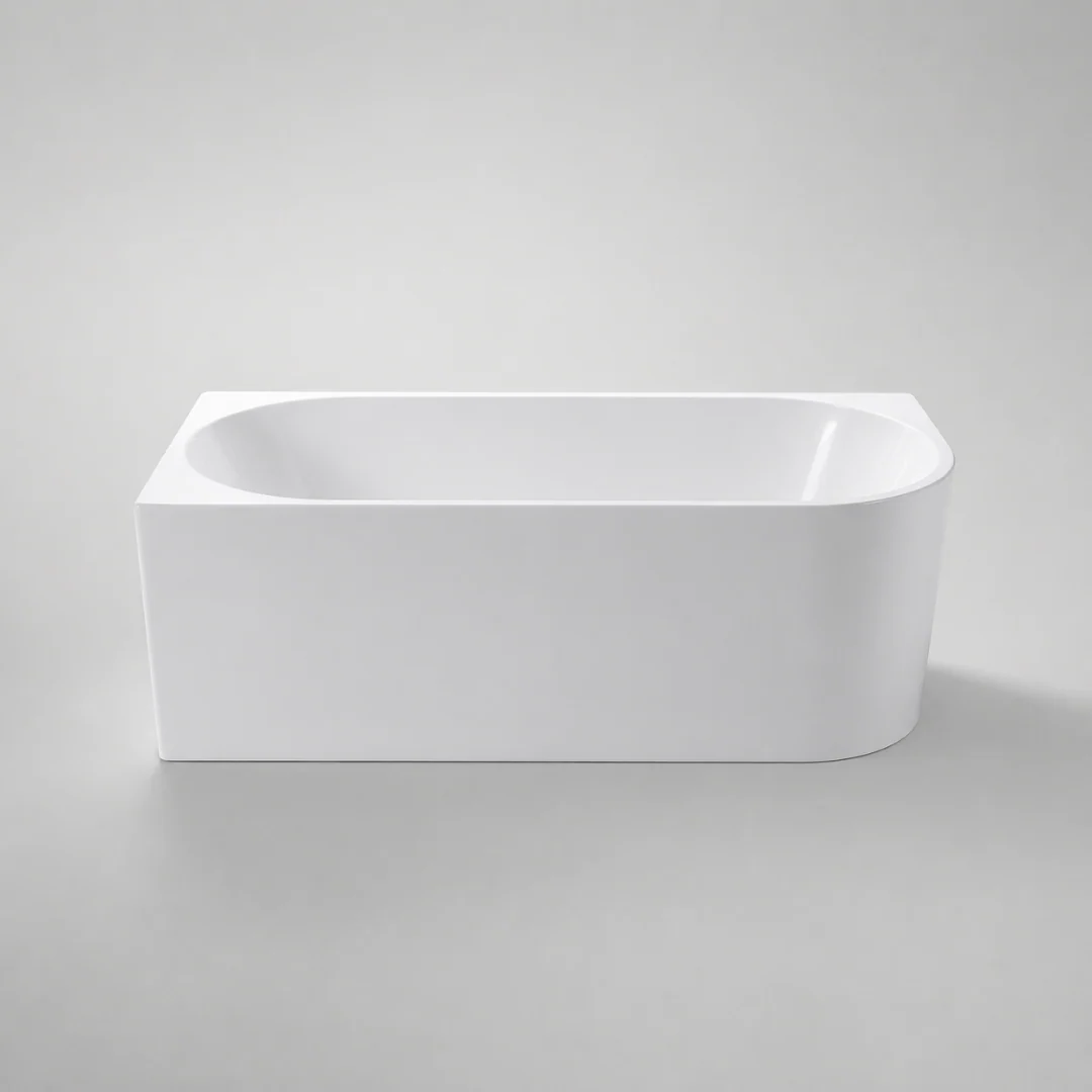 Marco 1300 Gloss White Left Corner Fit Freestanding Bath Tub