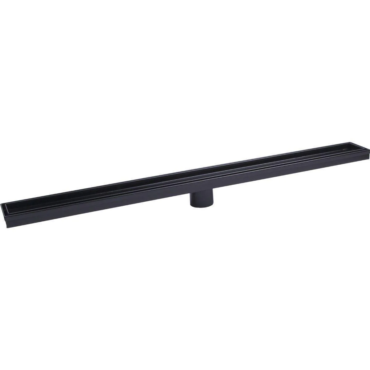 Matte Black 1200mm Tile Insert Floor Waste - Image 3