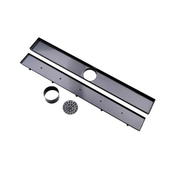 Matte Black 900mm Tile Insert Floor Waste - Image 2