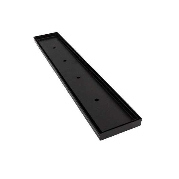 Matte Black DIY 600mm Tile Insert Floor Waste