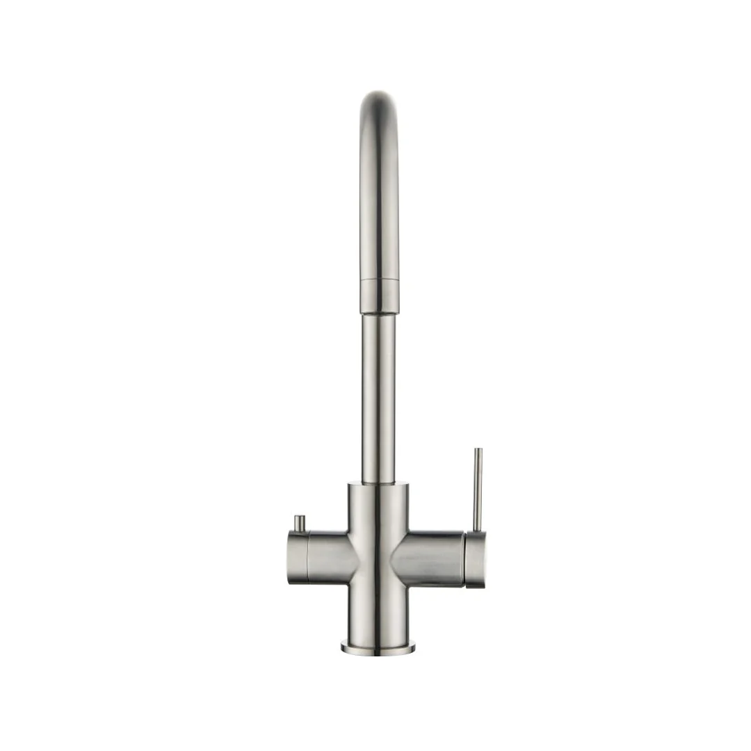 Mica Brushed Nickel 3-Way Filter Sink Mixer - Image 3