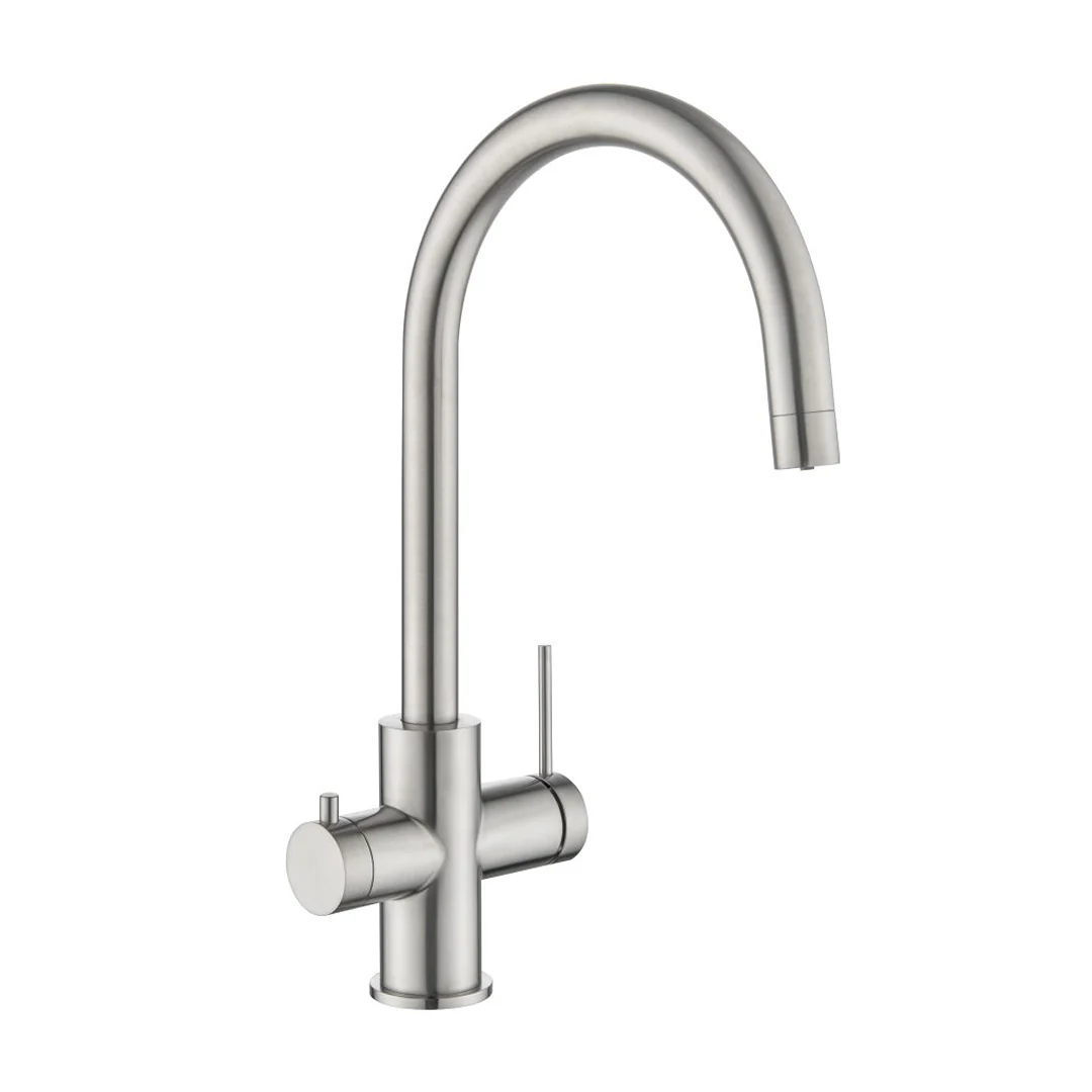 Mica Brushed Nickel 3-Way Filter Sink Mixer - Image 4