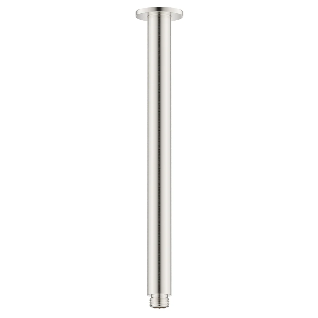 Mica Brushed Nickel Ceiling Arm - 300