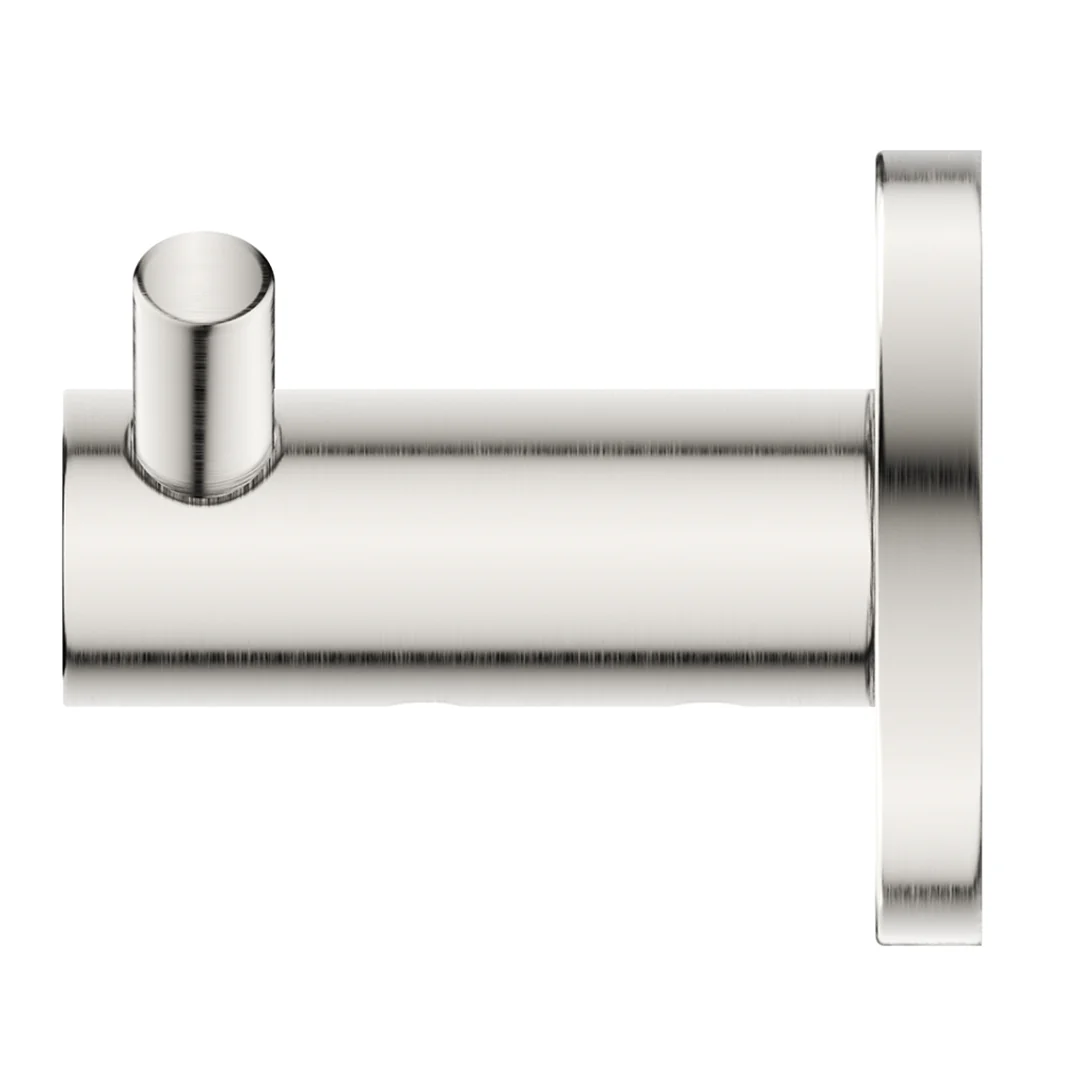 Mica Brushed Nickel Double Robe Hook - Image 4