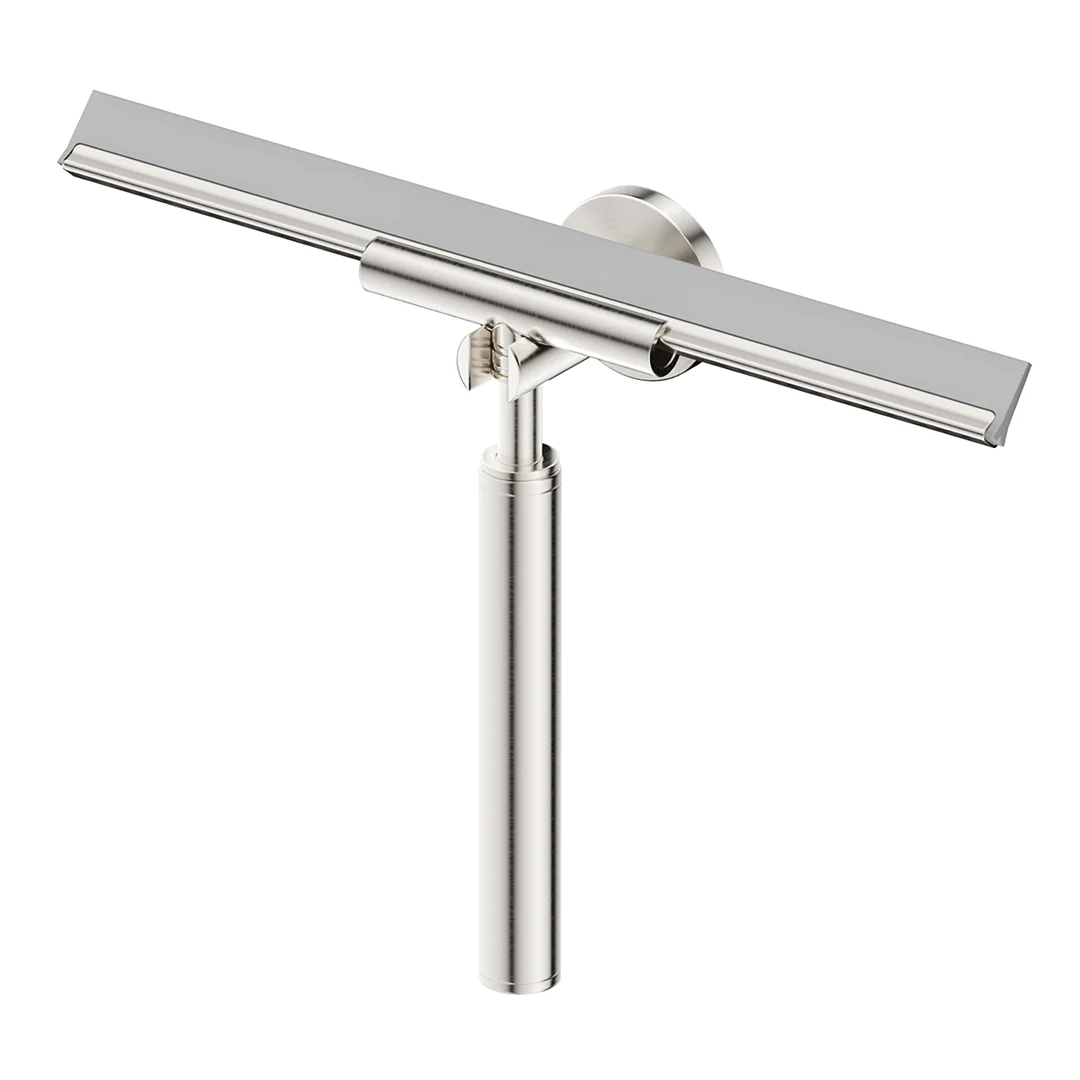 Mica Brushed Nickel Glass Squeegee