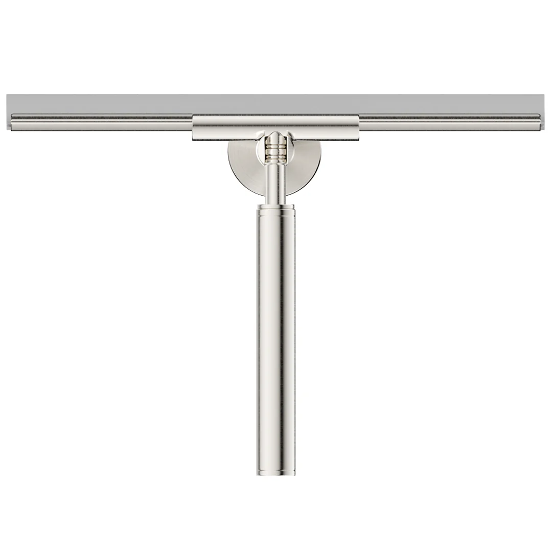 Mica Brushed Nickel Glass Squeegee - Image 2