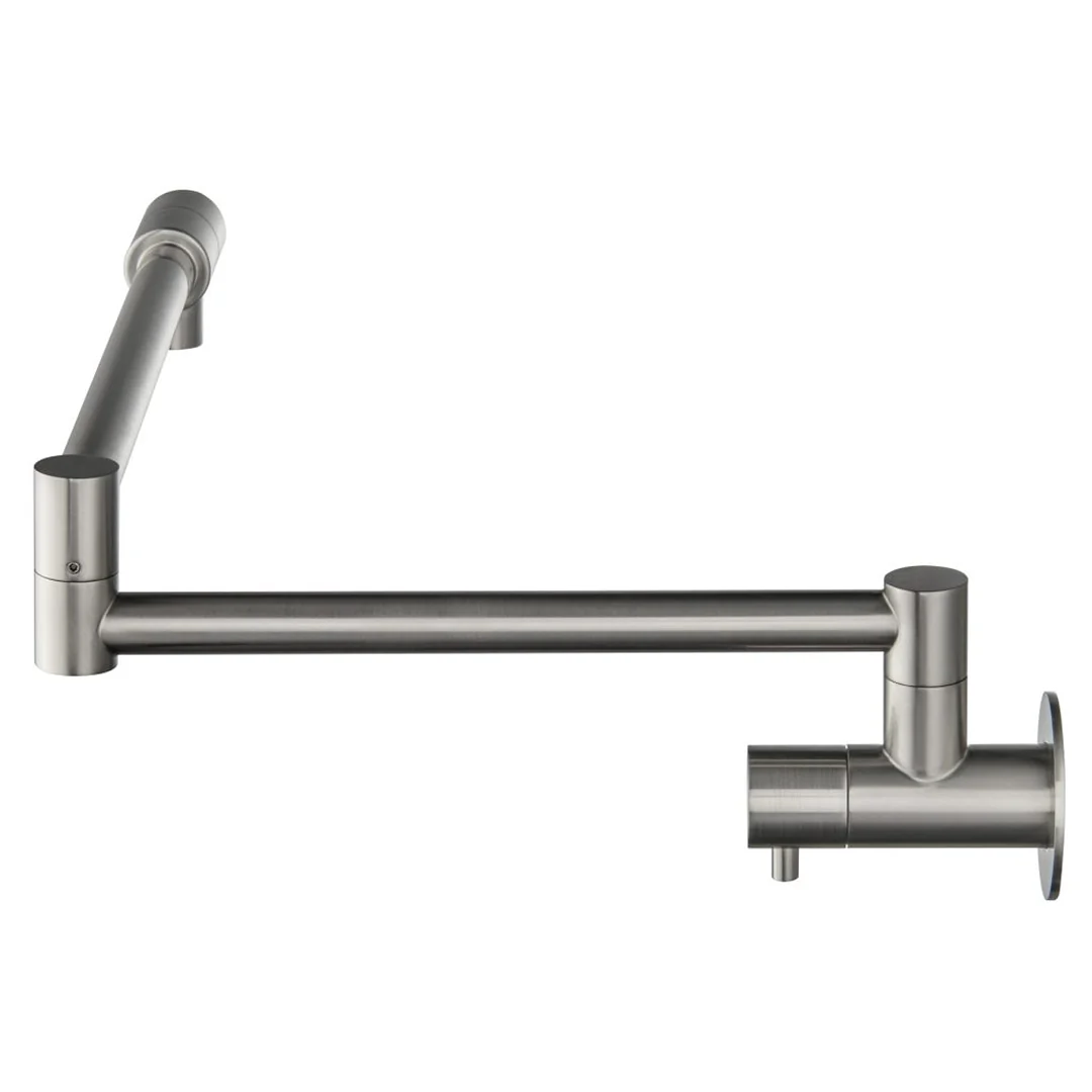 Mica Brushed Nickel Kitchen Pot Filler - Image 2