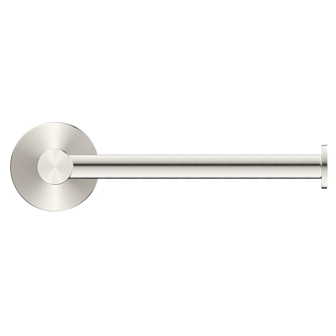Mica Brushed Nickel Toilet Paper Holder - Image 2