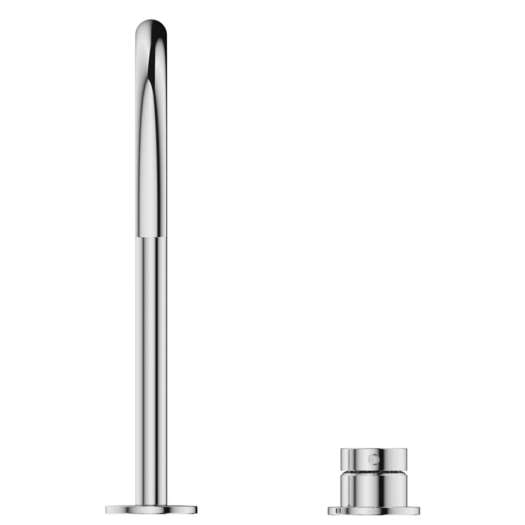 Mica Chrome Gooseneck Hob Sink/Basin Mixer Set - Image 3