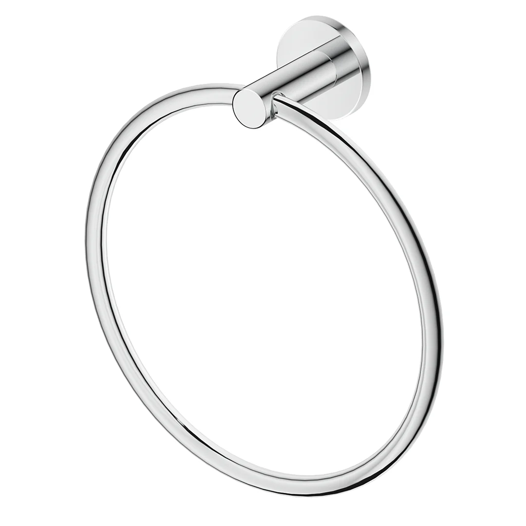 Mica Chrome Hand Towel Ring