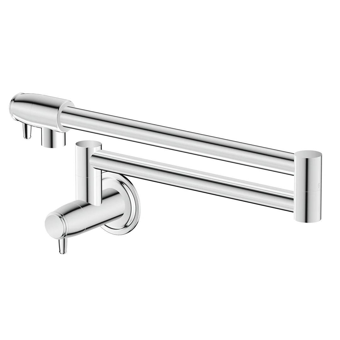 Mica Chrome Heritage Pot Filler