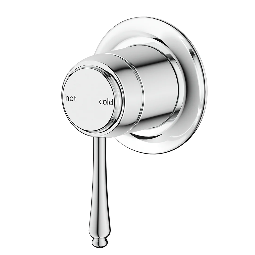 Mica Chrome Heritage Shower Mixer - Trim Kit Only