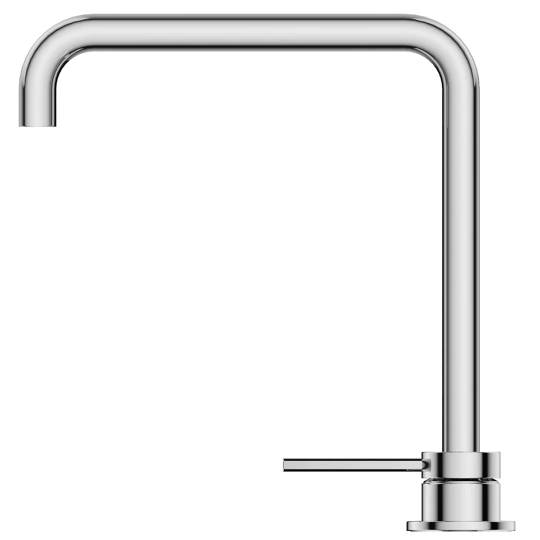 Mica Chrome Soft-Square Hob Sink/Basin Mixer Set - Image 2