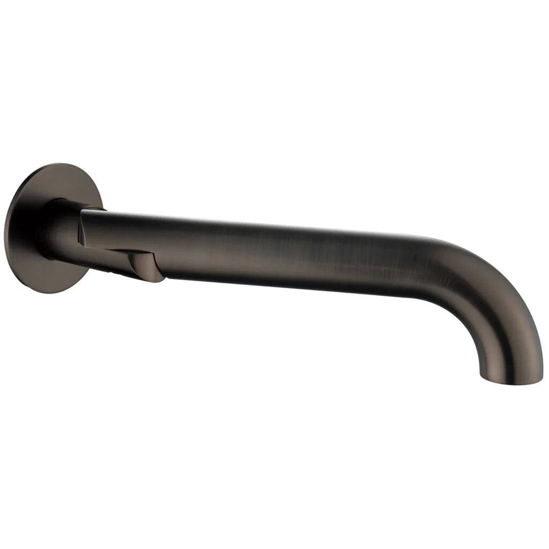 Mica Curved Dusk Bronze Swivel Bath Spout - Image 2