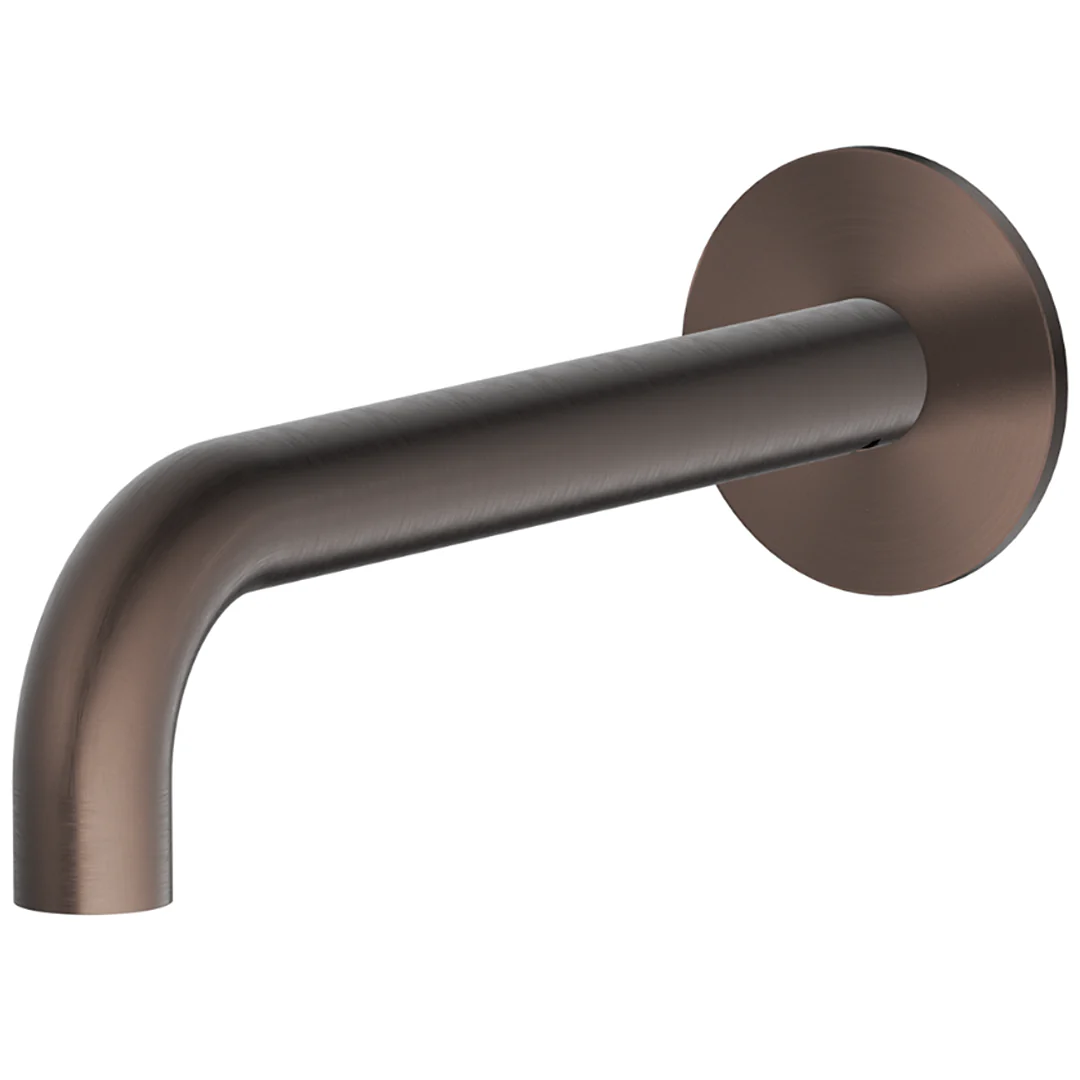 Mica Dusk Bronze Bath/Basin Spouts - 220mm
