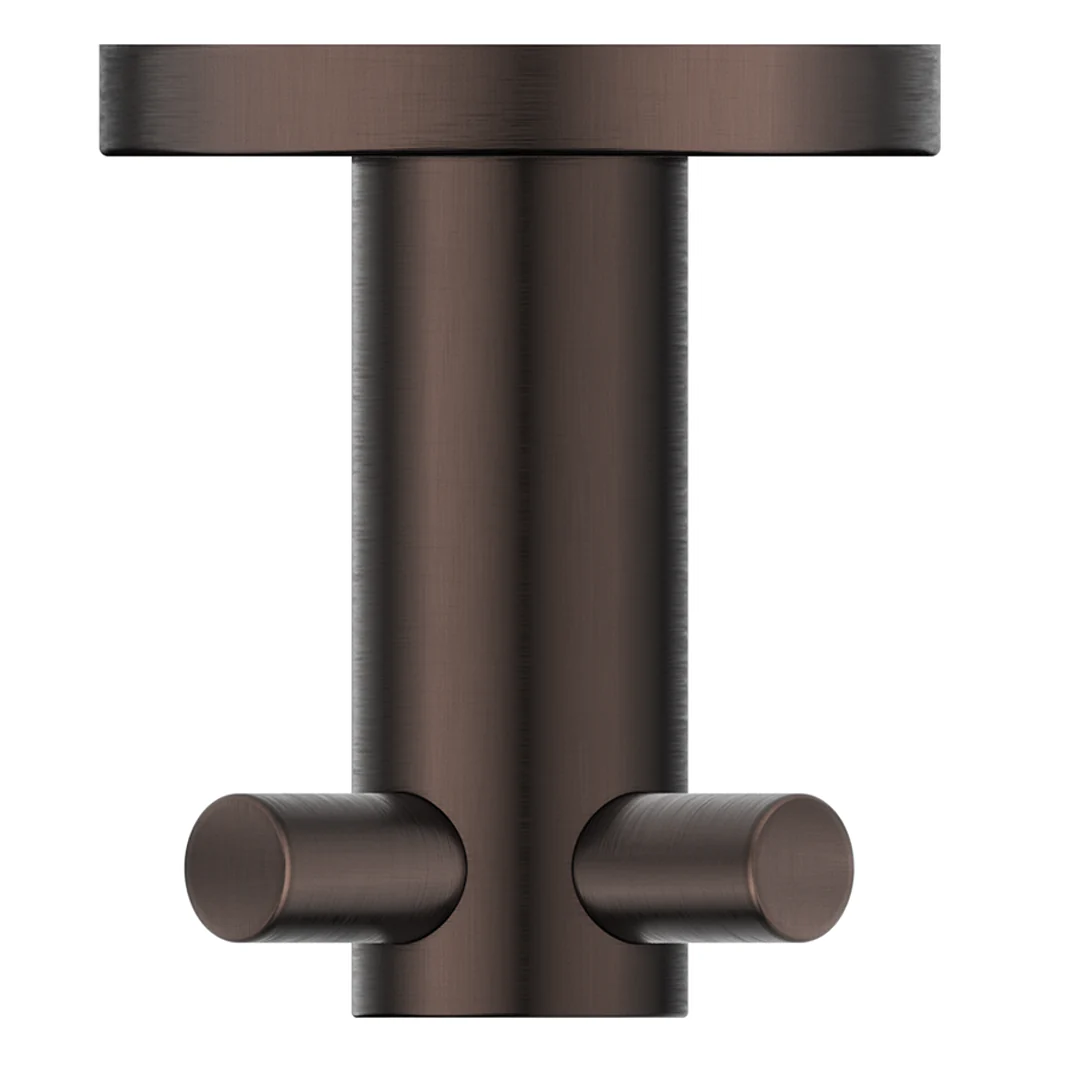 Mica Dusk Bronze Double Robe Hook - Image 3