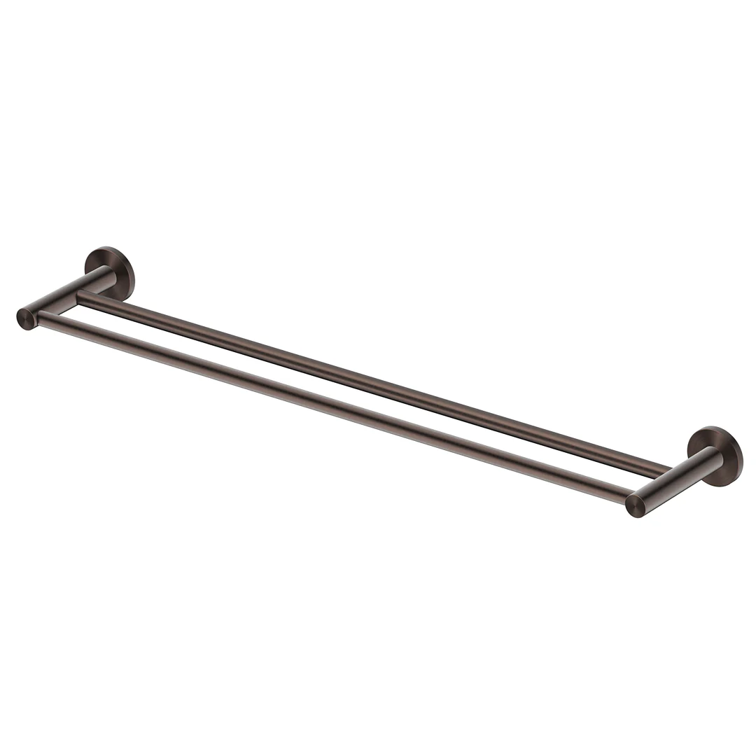 Mica Dusk Bronze Double Towel Rail - 800mm
