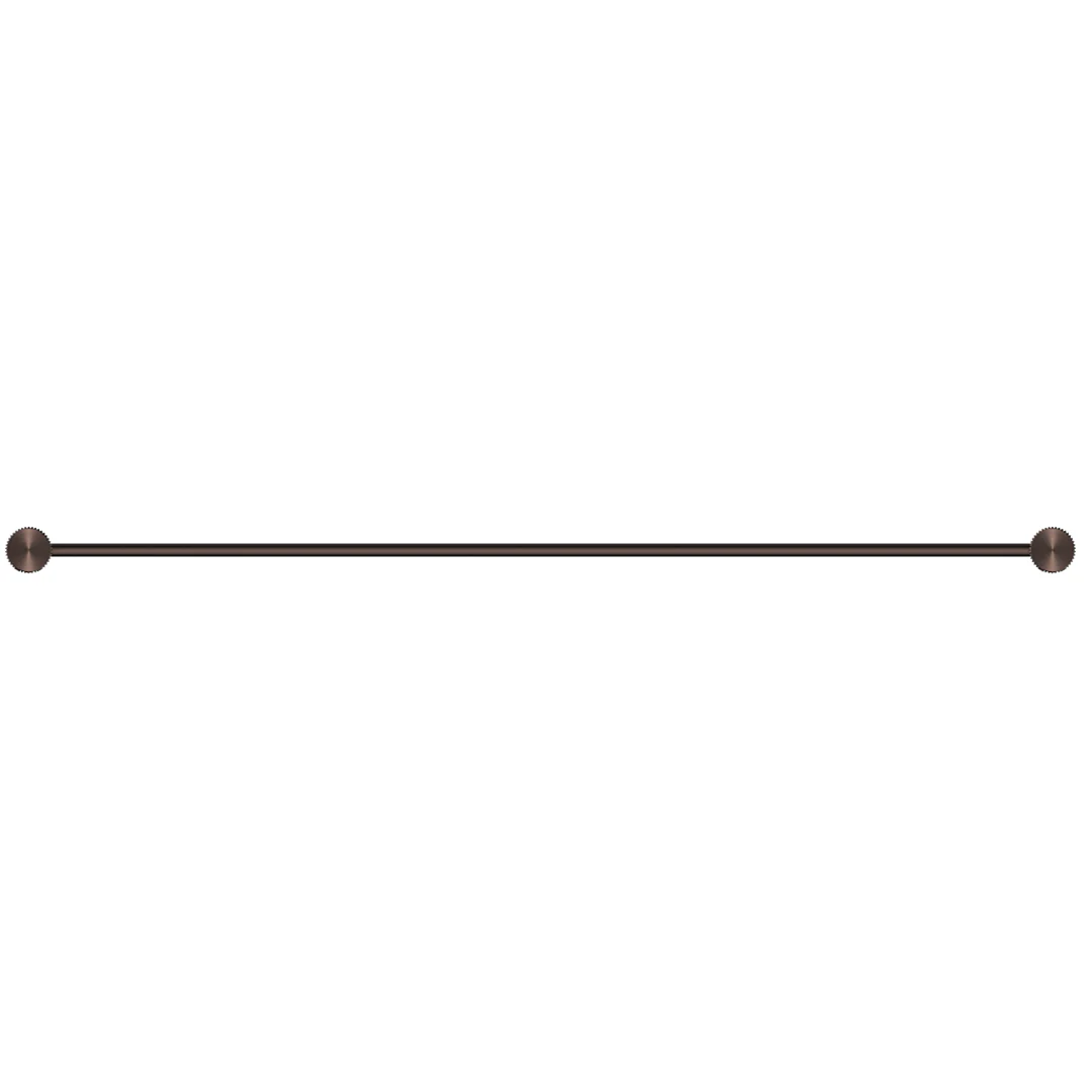 Mica Dusk Bronze Fluted Double Towel Rail - 800mm - Image 3