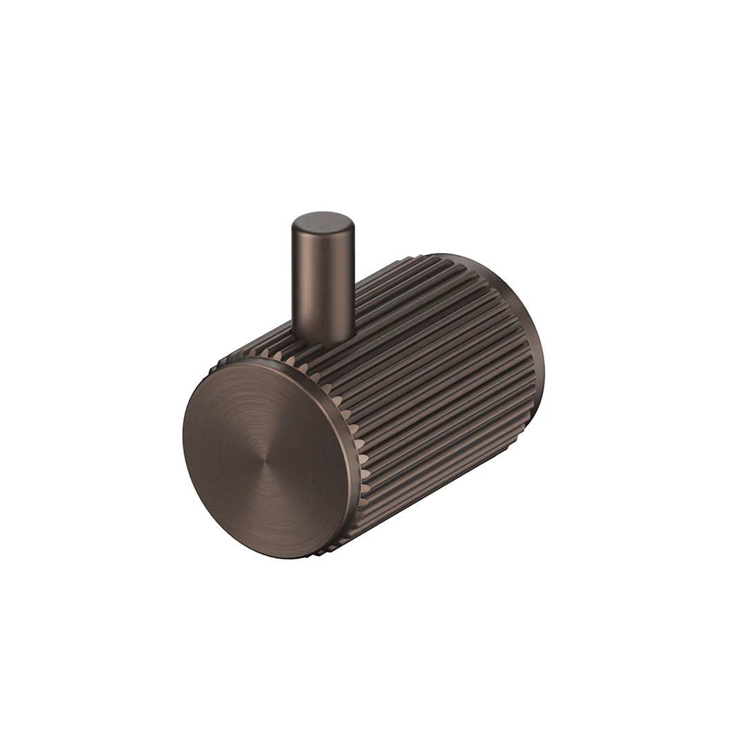 Mica Dusk Bronze Fluted Robe Hook
