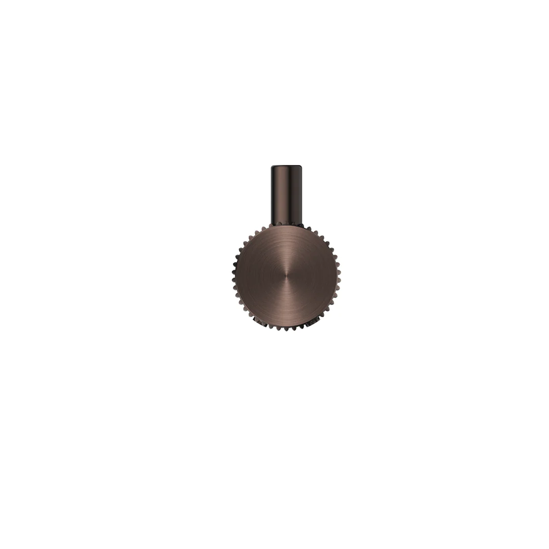 Mica Dusk Bronze Fluted Robe Hook - Image 3