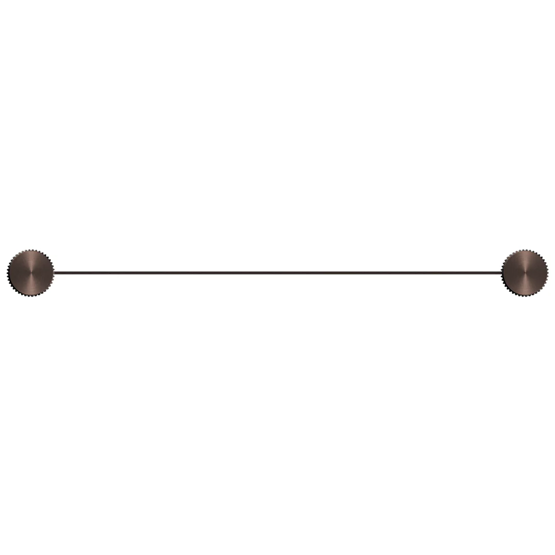 Mica Dusk Bronze Fluted Stainless Shelf - 400mm - Image 2