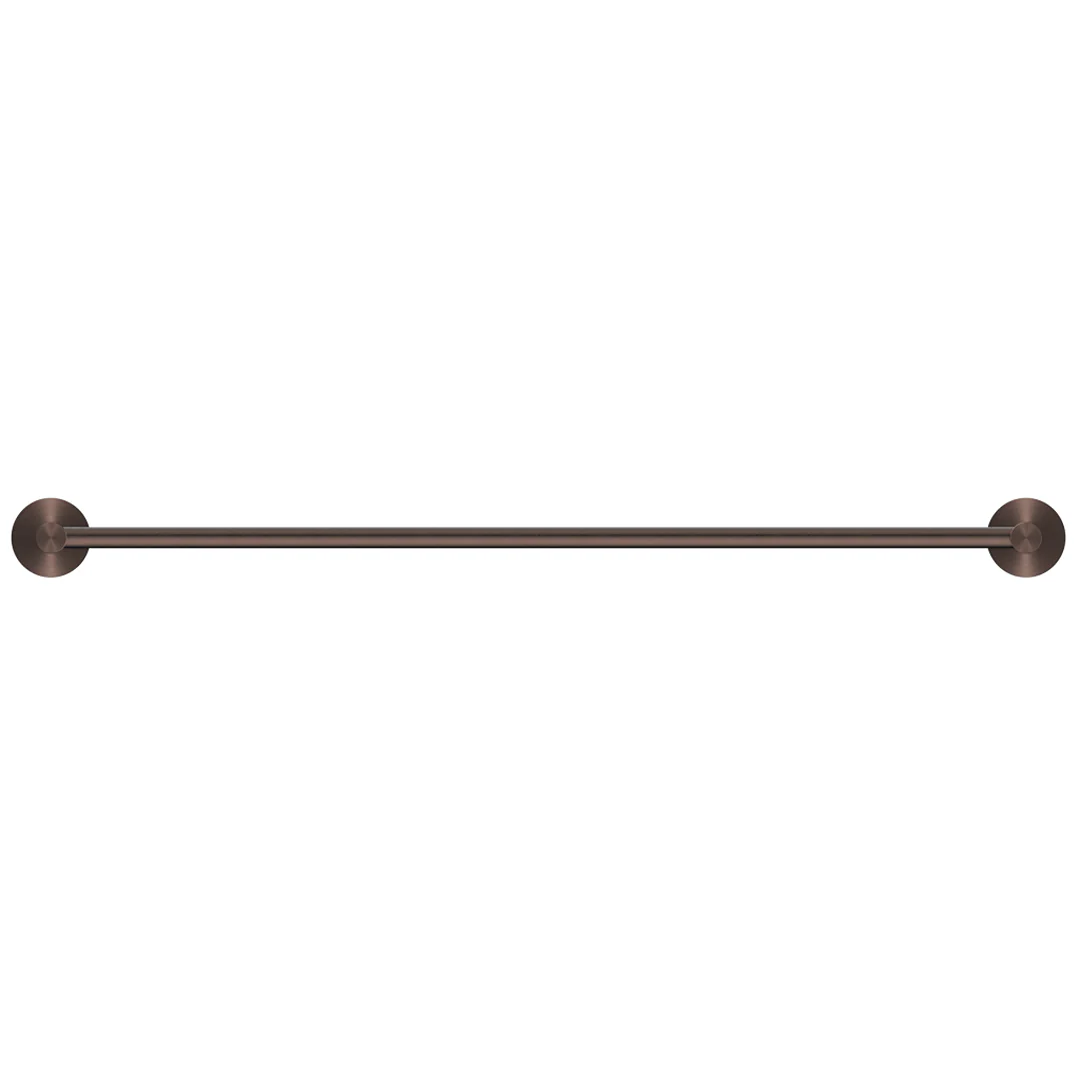 Mica Dusk Bronze Single Towel Rail - 600mm - Image 2