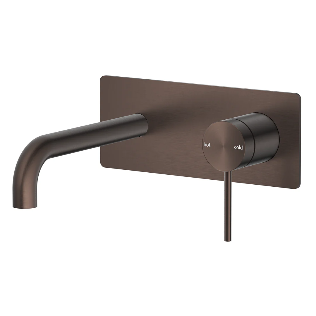 Mica Dusk Bronze Wall-Spout Combo - Trim Kit Only